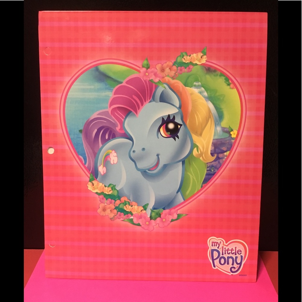 My Little Pony Two Pocket Folder New
